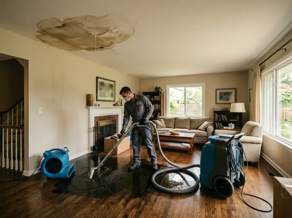 attic-pipe-burst-ceiling-drip-008 — frequently asked questions, Water Damage Restoration & Carpet Care in Sheridan, OR